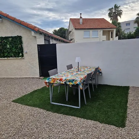 Joli T2 Cosy Avec Jardin Privatif * Frontignan